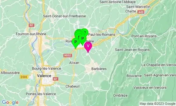 Pharmacie de Garde Chatuzange le Goubet
