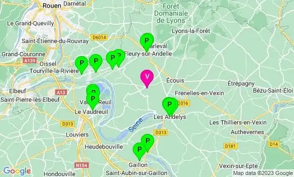 Pharmacie de Garde Houville en Vexin