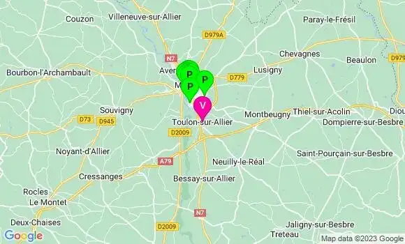 Pharmacie de Garde Toulon sur Allier