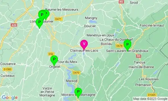Pharmacie de Garde Clairvaux les Lacs