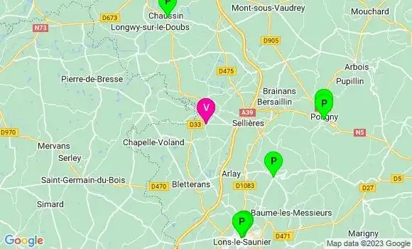 Pharmacie de Garde La Chaux en Bresse