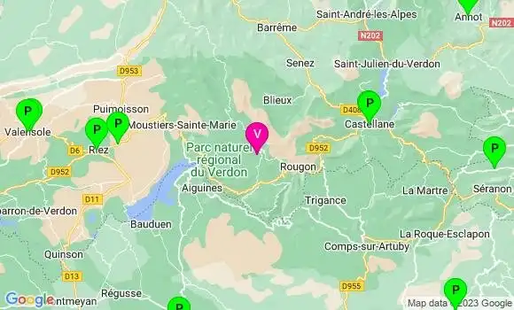 Pharmacie de Garde Châteauneuf lès Moustiers