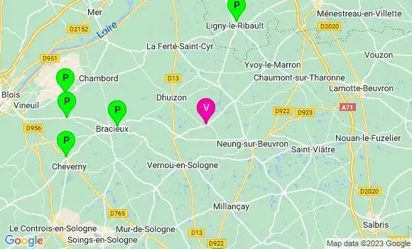 Pharmacie de Garde Montrieux en Sologne