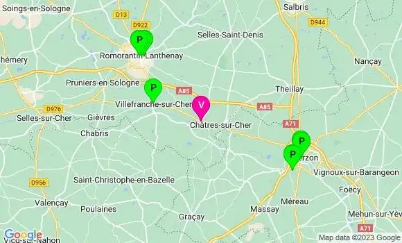 Pharmacie de Garde Mennetou sur Cher