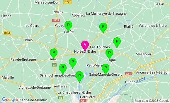 Pharmacie de Garde Nort sur Erdre