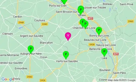 Pharmacie de Garde Cernoy en Berry
