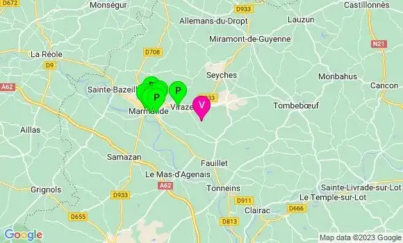 Pharmacie de Garde Birac sur Trec