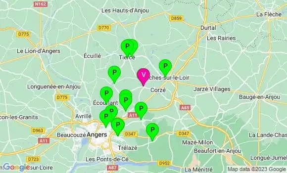 Pharmacie de Garde Rives du Loir en Anjou