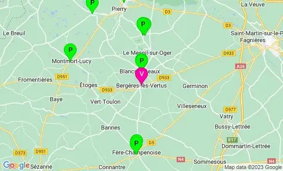 Pharmacie de Garde Bergères lès Vertus