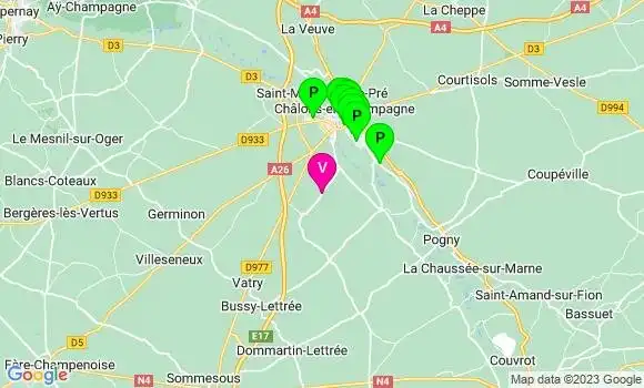 Pharmacie de Garde Ecury sur Coole