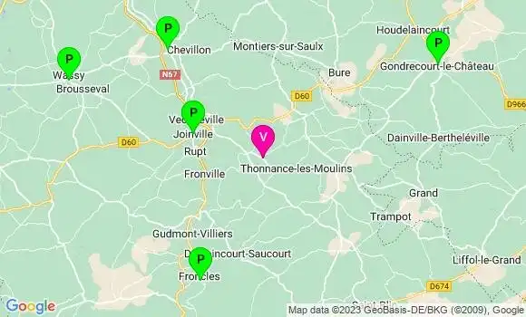Pharmacie de Garde Noncourt sur le Rongeant