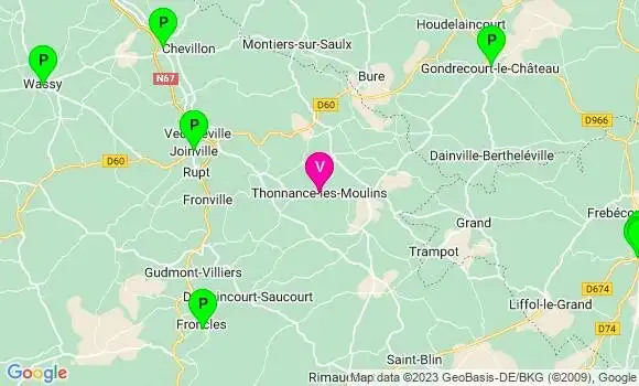 Pharmacie de Garde Thonnance les Moulins