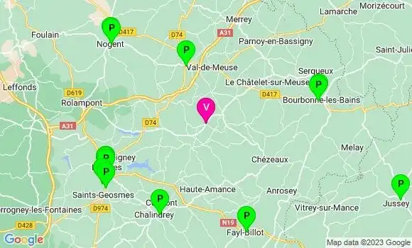 Pharmacie de Garde Andilly en Bassigny