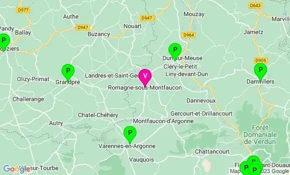 Pharmacie de Garde Romagne sous Montfaucon
