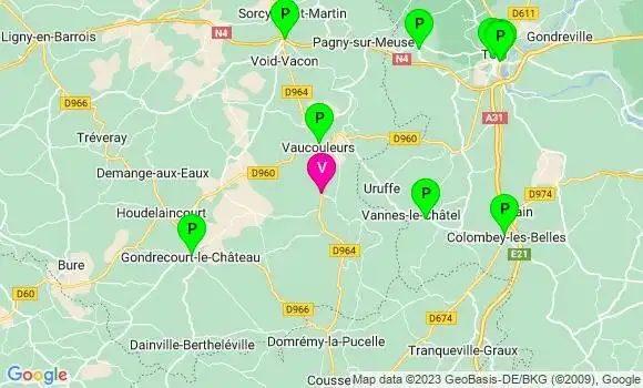 Pharmacie de Garde Burey en Vaux