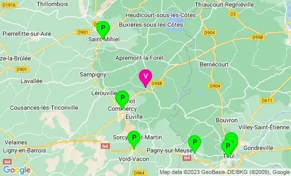 Pharmacie de Garde Frémeréville sous les Côtes