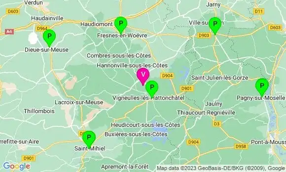 Pharmacie de Garde Vieville sous les Cotes