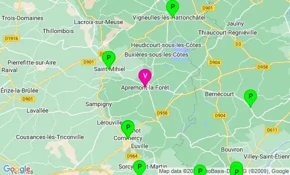 Pharmacie de Garde Apremont la Forêt