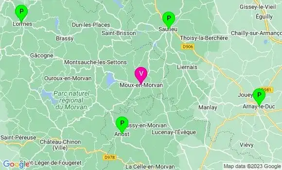 Pharmacie de Garde Moux en Morvan