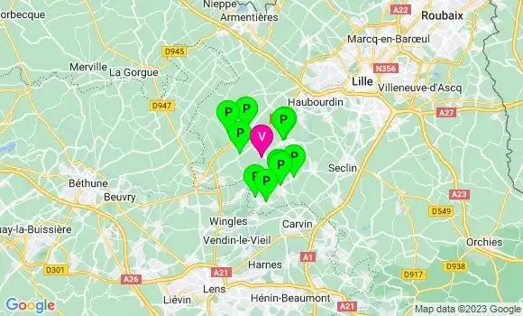 Pharmacie de Garde Sainghin en Weppes