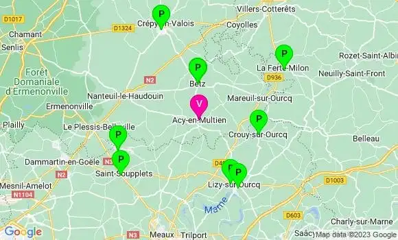 Pharmacie de Garde Acy en Multien