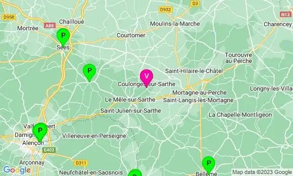 Pharmacie de Garde Coulonges sur Sarthe