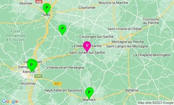 Pharmacie de Garde Saint Julien sur Sarthe