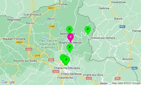 Pharmacie de Garde Bogny sur Meuse