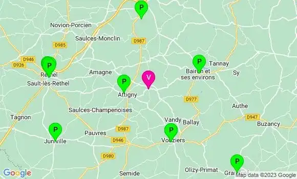 Pharmacie de Garde Rilly sur Aisne