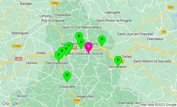 Pharmacie de Garde Celles sur Durolle