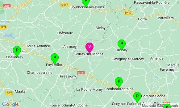 Pharmacie de Garde Vitrey sur Mance