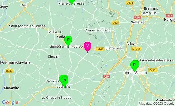 Pharmacie de Garde Frangy en Bresse