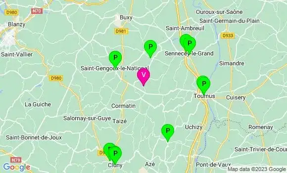 Pharmacie de Garde Champagny sous Uxelles