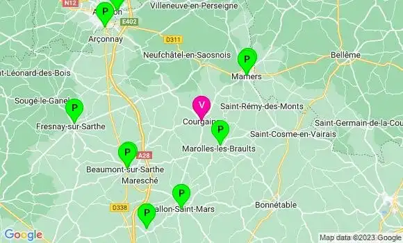 Pharmacie de Garde Courgains