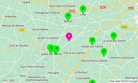 Pharmacie de Garde Asnières sur Vègre