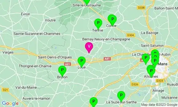 Pharmacie de Garde Epineu le Chevreuil