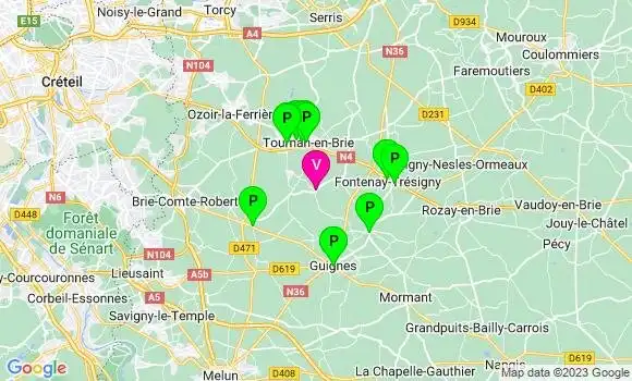 Pharmacie de Garde Liverdy en Brie