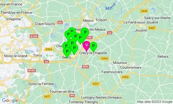 Pharmacie de Garde Villiers sur Morin