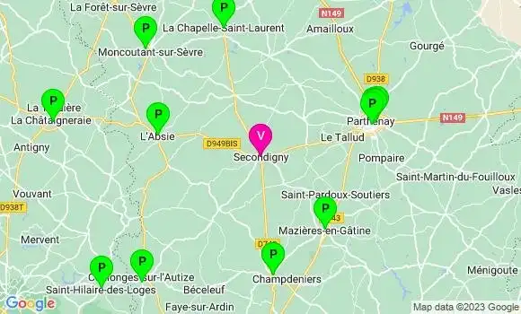Pharmacie de Garde Secondigny