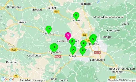 Pharmacie de Garde Vielmur sur Agout