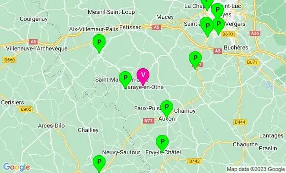 Pharmacie de Garde Maraye en Othe