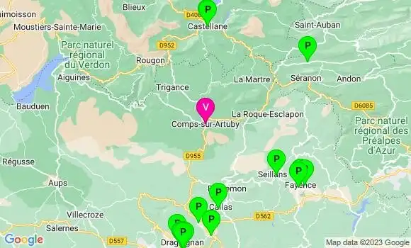 Pharmacie de Garde Comps sur Artuby