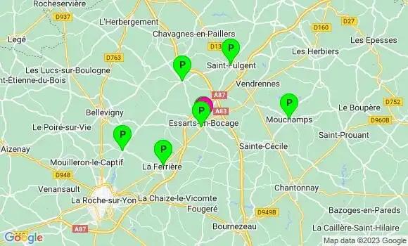 Pharmacie de Garde Essarts en Bocage