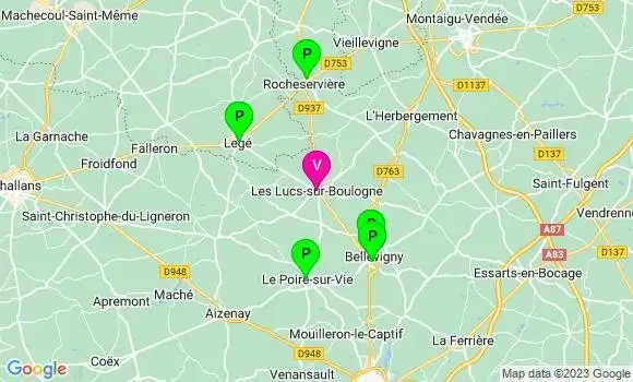 Pharmacie de Garde Les Lucs sur Boulogne