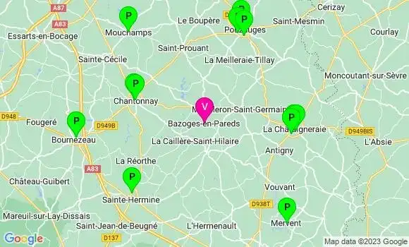 Pharmacie de Garde Bazoges en Pareds