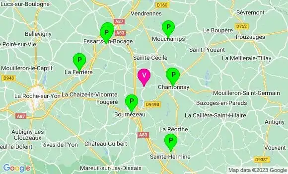 Pharmacie de Garde Saint Hilaire le Vouhis