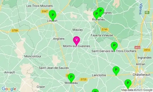 Pharmacie de Garde Monts sur Guesnes