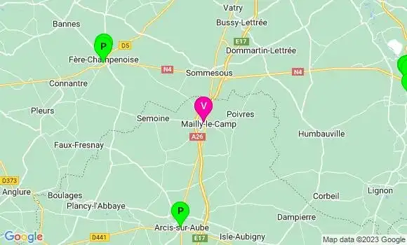 Pharmacie de Garde Mailly le Camp