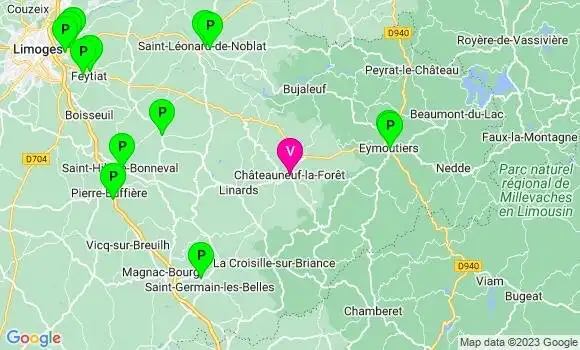 Pharmacie de Garde Châteauneuf la Forêt