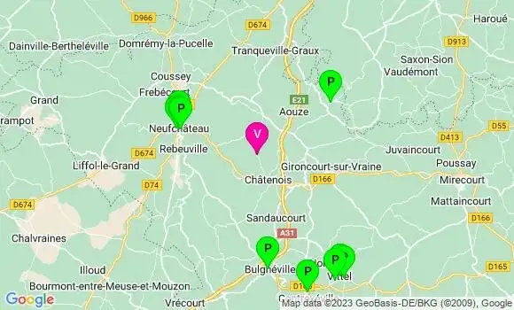 Pharmacie de Garde Courcelles sous Châtenois